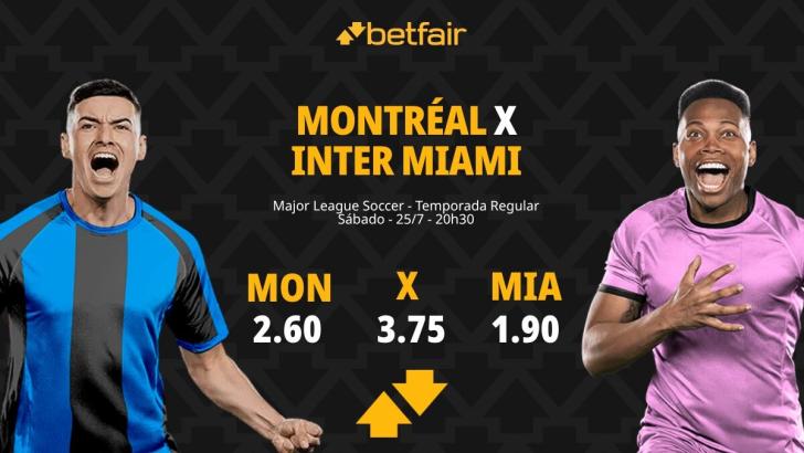 Montréal x Inter Miami - MLS 2026: Notícias, Odds, Estatísticas, Escalações, Horário, Onde Assistir