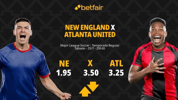 New England Revolution x Atlanta United - MLS 2026: Notícias, Odds, Estatísticas, Escalações, Horário, Onde Assistir