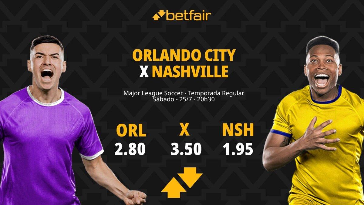 Orlando City x Nashville SC - MLS 2026: Notícias, Odds, Estatísticas, Escalações, Horário, Onde Assistir