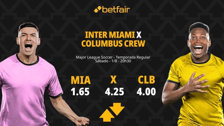Inter Miami x Columbus Crew - MLS 2026: Notícias, Odds, Estatísticas, Escalações, Horário, Onde Assistir