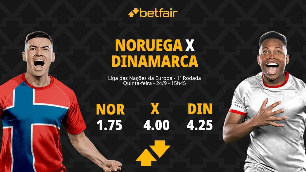 Noruega x Dinamarca - Liga das Nações da UEFA: Notícias, Odds, Estatísticas, Escalações, Horário, Onde Assistir