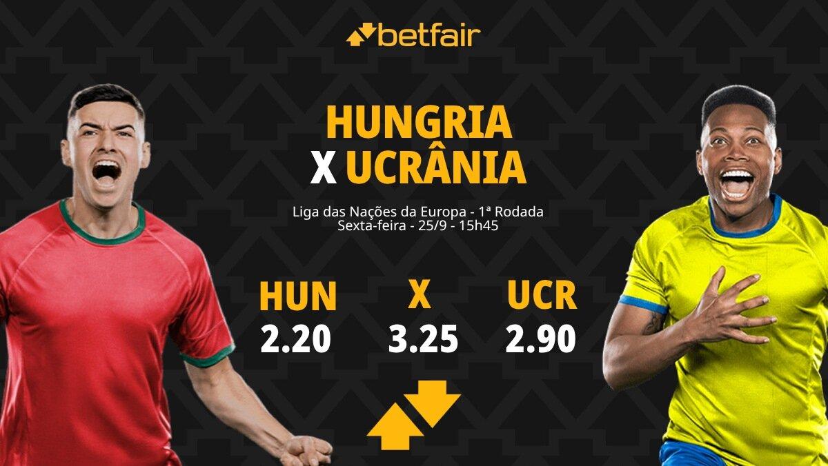 Hungria x Ucrânia - Liga das Nações da UEFA: Notícias, Odds, Estatísticas, Escalações, Horário, Onde Assistir