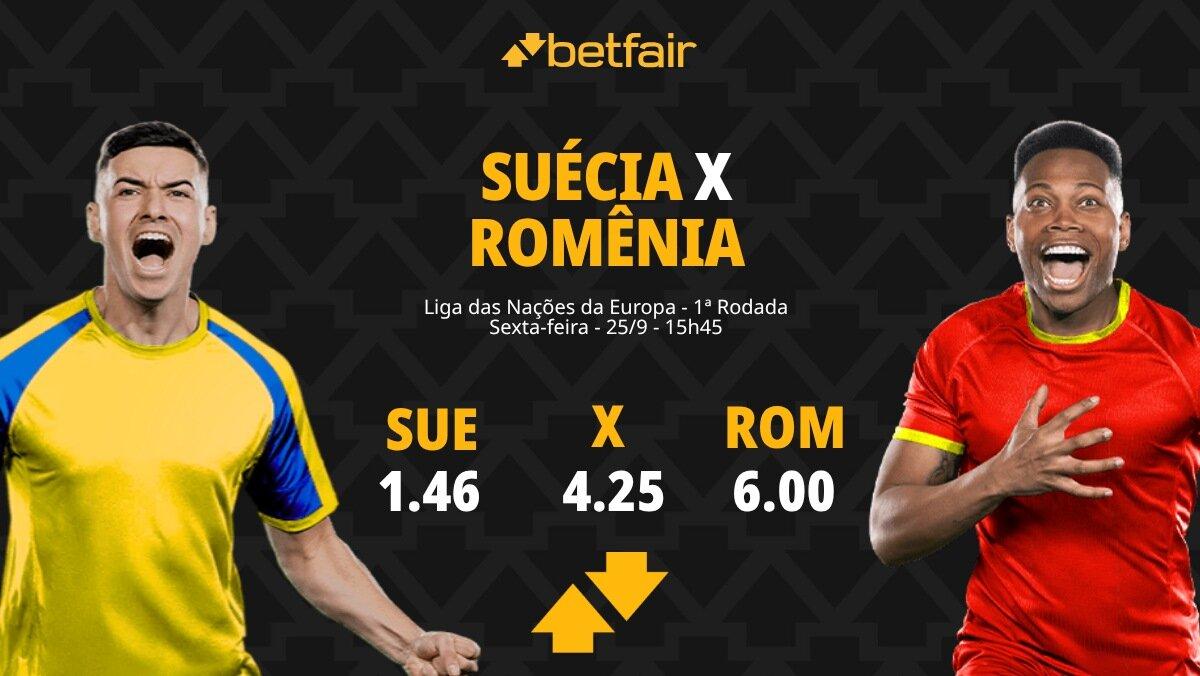 Suécia x Romênia - Liga das Nações da UEFA: Notícias, Odds, Estatísticas, Escalações, Horário, Onde Assistir