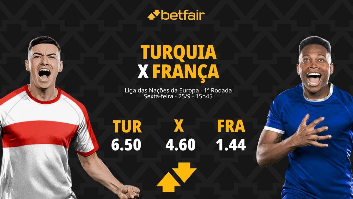 Turquia x França - Liga das Nações da UEFA: Notícias, Odds, Estatísticas, Escalações, Horário, Onde Assistir