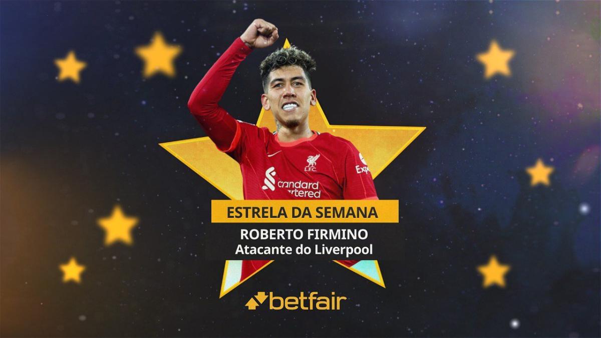 Estrela da Semana: Roberto Firmino dá pontapé na crise do Liverpool em tarde perfeita