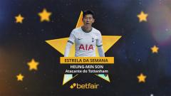 Estrela da Semana: Son faz hat-trick em 13 minutos para esquecer 'seca' de gols