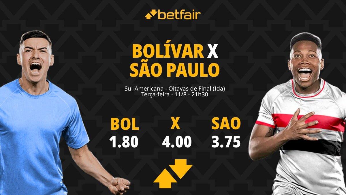 Bolívar x São Paulo - Sul-Americana 2026: Notícias, Odds, Estatísticas, Escalações, Horário, Onde Assistir