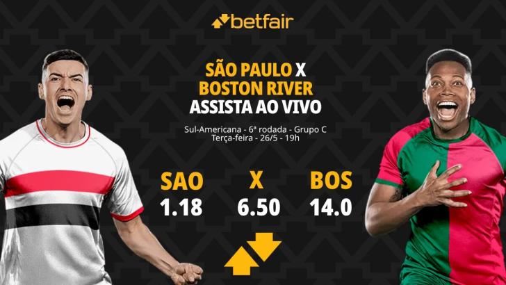 São Paulo x Boston River - Sul-Americana 2026: Dicas, Palpites, Odds, Escalações, Horário, Onde Assistir