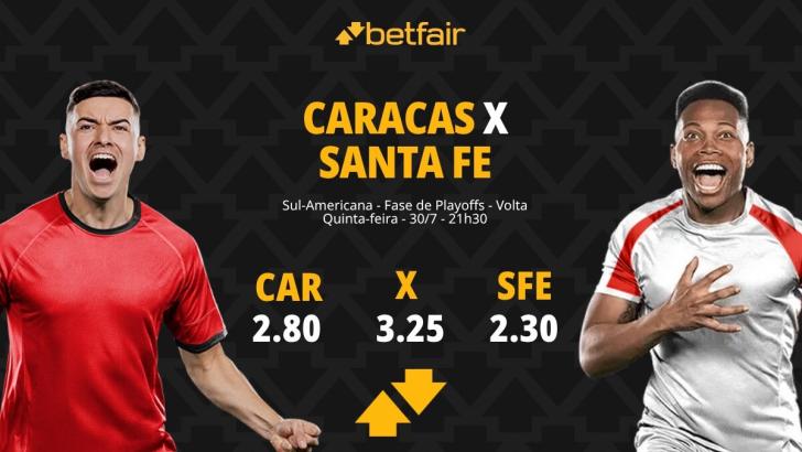 Caracas x Santa Fe - Sul-Americana 2026: Notícias, Odds, Estatísticas, Escalações, Horário, Onde Assistir