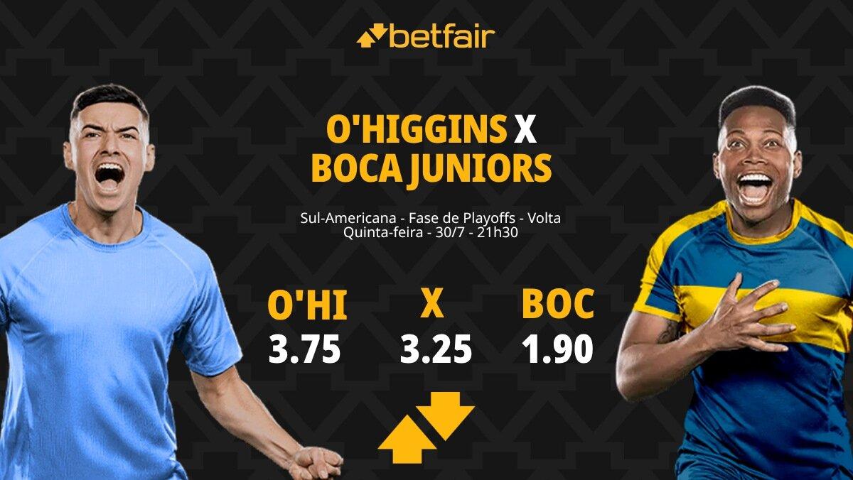 O'Higgins x Boca Juniors - Sul-Americana 2026: Notícias, Odds, Estatísticas, Escalações, Horário, Onde Assistir