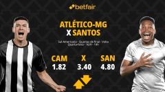 Atlético-MG x Santos - Sul-Americana: Notícias, Odds, Estatísticas, Escalações, Horário, Onde Assistir