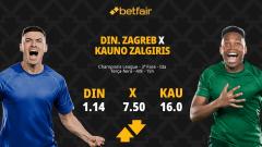 Dínamo de Zagreb x Kauno Žalgiris - Champions League: Notícias, Odds, Estatísticas, Escalações, Horário, Onde Assistir