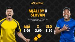 Mjällby x Slovan Bratislava - Champions League: Notícias, Odds, Estatísticas, Escalações, Horário, Onde Assistir