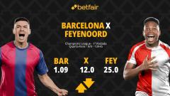 Barcelona x Feyenoord - Champions League: Notícias, Odds, Estatísticas, Escalações, Horário, Onde Assistir