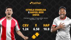 Estrela Vermelha x Hapoel Beer Sheva - Champions League: Notícias, Odds, Estatísticas, Escalações, Horário, Onde Assistir