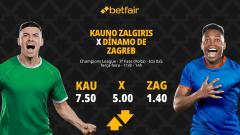 Kauno Zalgiris x Dínamo de Zagreb - Champions League: Notícias, Odds, Estatísticas, Escalações, Horário, Onde Assistir