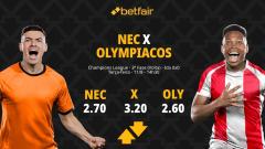 NEC x Olympiacos - Champions League: Notícias, Odds, Estatísticas, Escalações, Horário, Onde Assistir