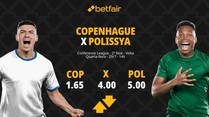Copenhague x Polissya Zhytomyr - Conference League: Notícias, Odds, Estatísticas, Escalações, Horário, Onde Assistir