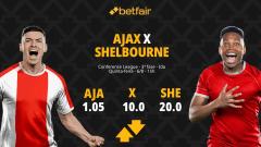 Ajax x Shelbourne - Conference League: Notícias, Odds, Estatísticas, Escalações, Horário, Onde Assistir