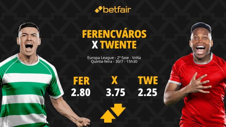 Ferencváros x Twente - Europa League: Notícias, Odds, Estatísticas, Escalações, Horário, Onde Assistir