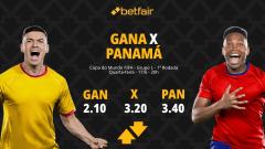 Gana x Panamá - Copa do Mundo 2026: Dicas, Palpites, Odds, Escalações, Horário, Onde Assistir
