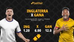 Inglaterra x Gana - Copa do Mundo 2026: Dicas, Palpites, Odds, Escalações, Horário, Onde Assistir