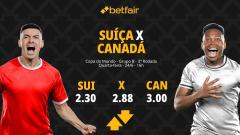 Suíça x Canadá - Copa do Mundo 2026: Dicas, Palpites, Odds, Escalações, Horário, Onde Assistir