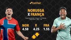 Noruega x França - Copa do Mundo 2026: Dicas, Palpites, Odds, Escalações, Horário, Onde Assistir