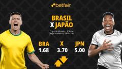 Brasil x Japão - Copa do Mundo 2026: Dicas, Palpites, Odds, Escalações, Horário, Onde Assistir