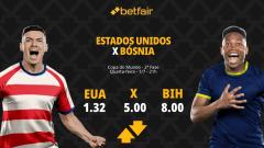 Estados Unidos x Bósnia - Copa do Mundo 2026: Dicas, Palpites, Odds, Escalações, Horário, Onde Assistir