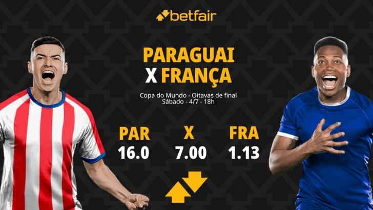 Paraguai x França - Copa do Mundo 2026: Dicas, Palpites, Odds, Escalações, Horário, Onde Assistir