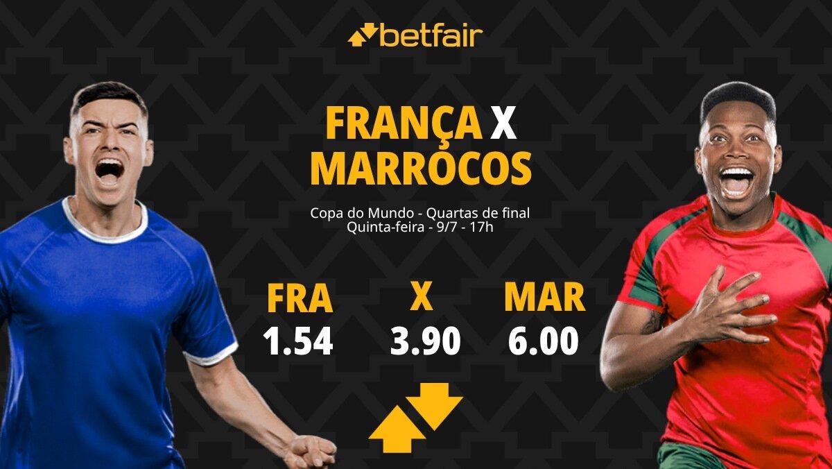 França x Marrocos - Copa do Mundo 2026: Dicas, Palpites, Odds, Escalações, Horário, Onde Assistir
