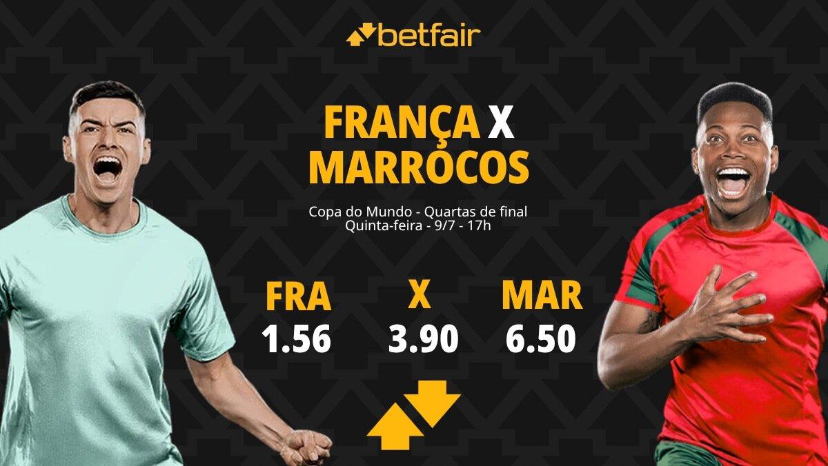 França x Marrocos - Copa do Mundo 2026: Dicas, Palpites, Odds, Escalações, Horário, Onde Assistir